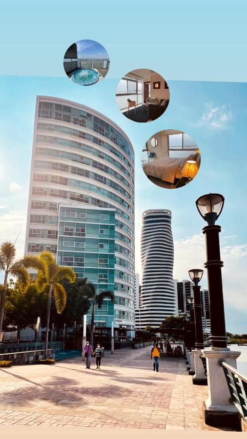 Apartamento Vista Al Rio Puerto Santana Riverfront 1 Guayaquil Extérieur photo